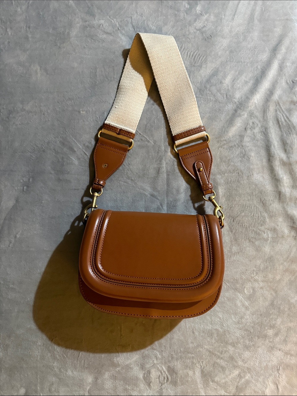 Classic Brown Zara Shoulder Bag